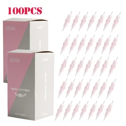100PCS Universal Membrane Tattoo Needles 0.3MM Standard RL RS RM M1 Tattoo Machine Cartridges Disposable Eyebrow Lip Needle