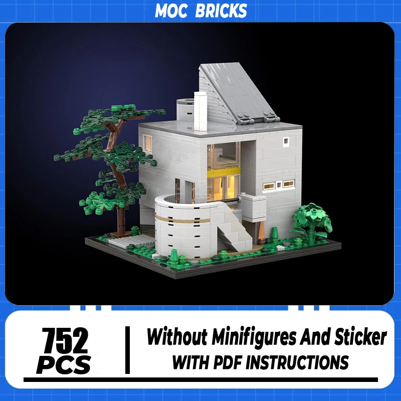 City Street View Moc Building Blocks Studio Residential House Modular Model Bricks DIY Assembly Construction Toy Holiday Gifts