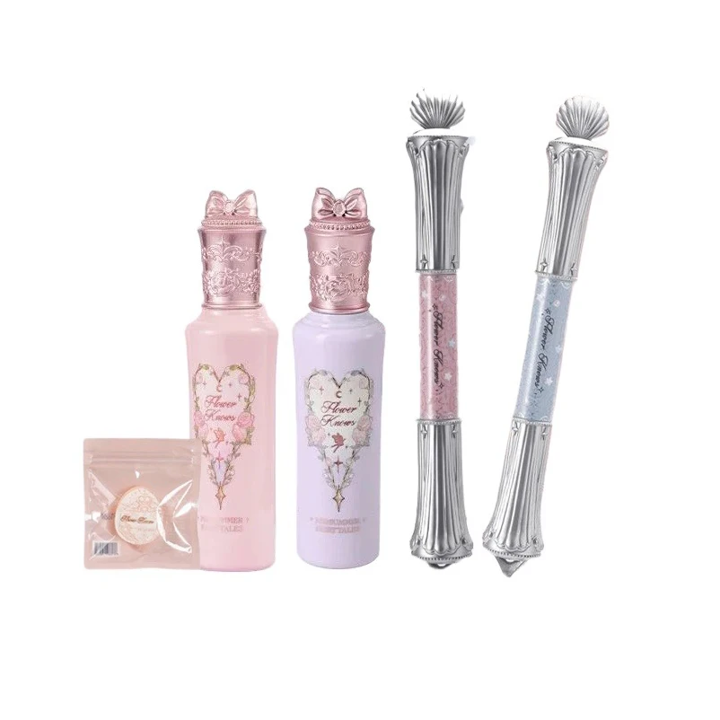 Flower Window Set Midsummer Fairytales Aufhellender Concealer unter dem Augen-Make-up, natürliche Abdeckung, leichtes Highlighter-Stick-Set