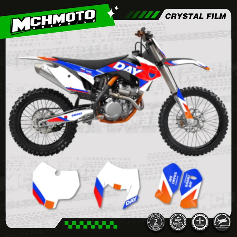 MCHMFG Full Graphics Decal Stickers For KTM SX SXF 2013 2014 2015 EXC EXC-F 125 250 300 350 450 2014 2015 2016 -002