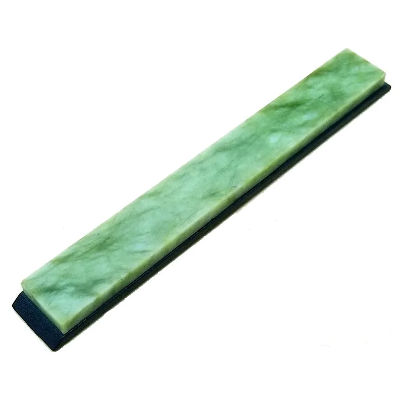 10000 Grit Natural Green Agate Sharpening Stone Whetstone Fine Grinder Polishing Shaved Bar Kitchen Knife Sharpener Tool