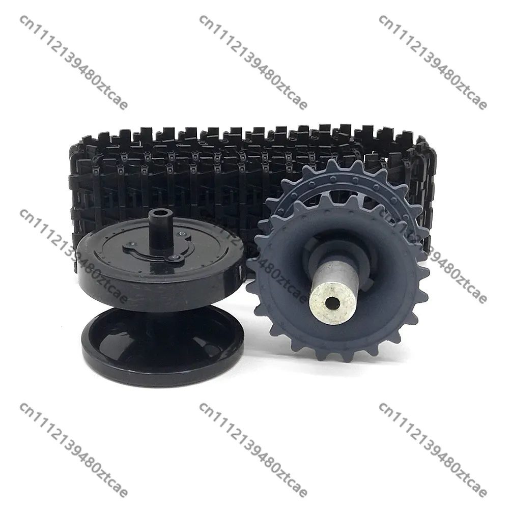 Plastic Load Wheel & Drive Wheel Kit, Tracked Tank Parts for DIY Smart Model Car