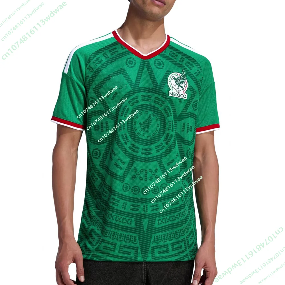 Camiseta de la Selección Nacional de Fútbol de México 2026, Nueva Camiseta para Hombre de Secado Rápido y Transpirable, Traje Deportivo para Niños, Camiseta Especial para Ciclismo