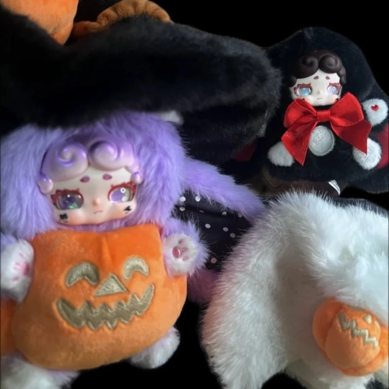 

Luckydiernai Goodnight Rabbit Magic Witch Хэллоуин, ограниченная серия, подвесная открытка, плюшевая популярная подвеска, милая кукла для девочек, рождественские подарки