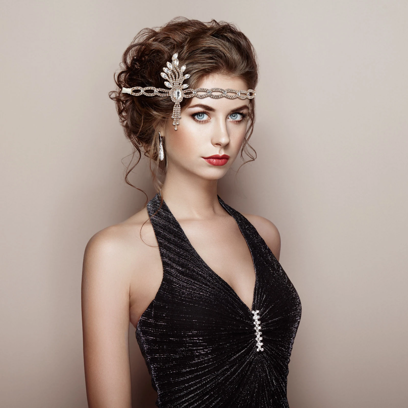 

Хрустальная повязка на голову, свадебные ленты для волос, лента, корона, свадебные аксессуары, винтажная прическа для особых случаев, тонкая