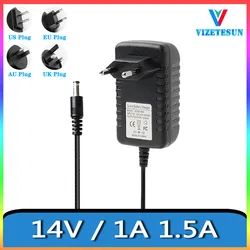 14V 1A 1.5A Massage Instrument Power Adapter 14V 1000MA 1500MA DC Voltage Stabilizing Adapter 5.5 * 2.1MM