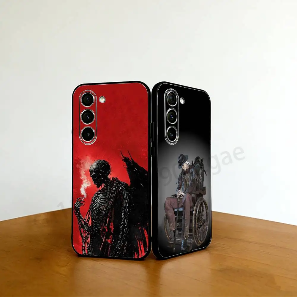 

game Gehrman Bloodborne Hunter Phone case For Samsung Galaxy A53,51,72,73,31,30,42 Soft Silicone Black Cover