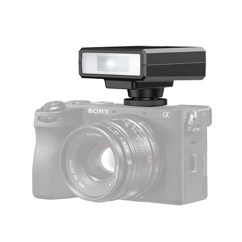 Ulanzi F12 Mini Cámara Flash Speedlite Gn12 Lcd Soporte De