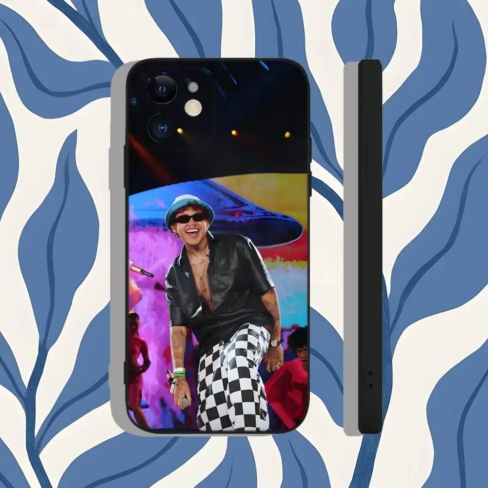 حافظة هاتف Rapper B-BEELE Tour 2025 لهاتف iPhone 17,16,15,14,13,12,11,X,XS,8,7,Pro,Max,Plus,E,SE4,Air,Mini Black Funda Shell