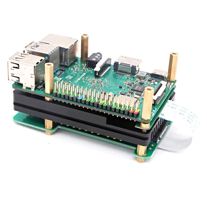 Placa de desarrollo Rock Pi 3/ROCK Pi 4, nueva versión dedicada, versión extendida, tablero de dirección M.2