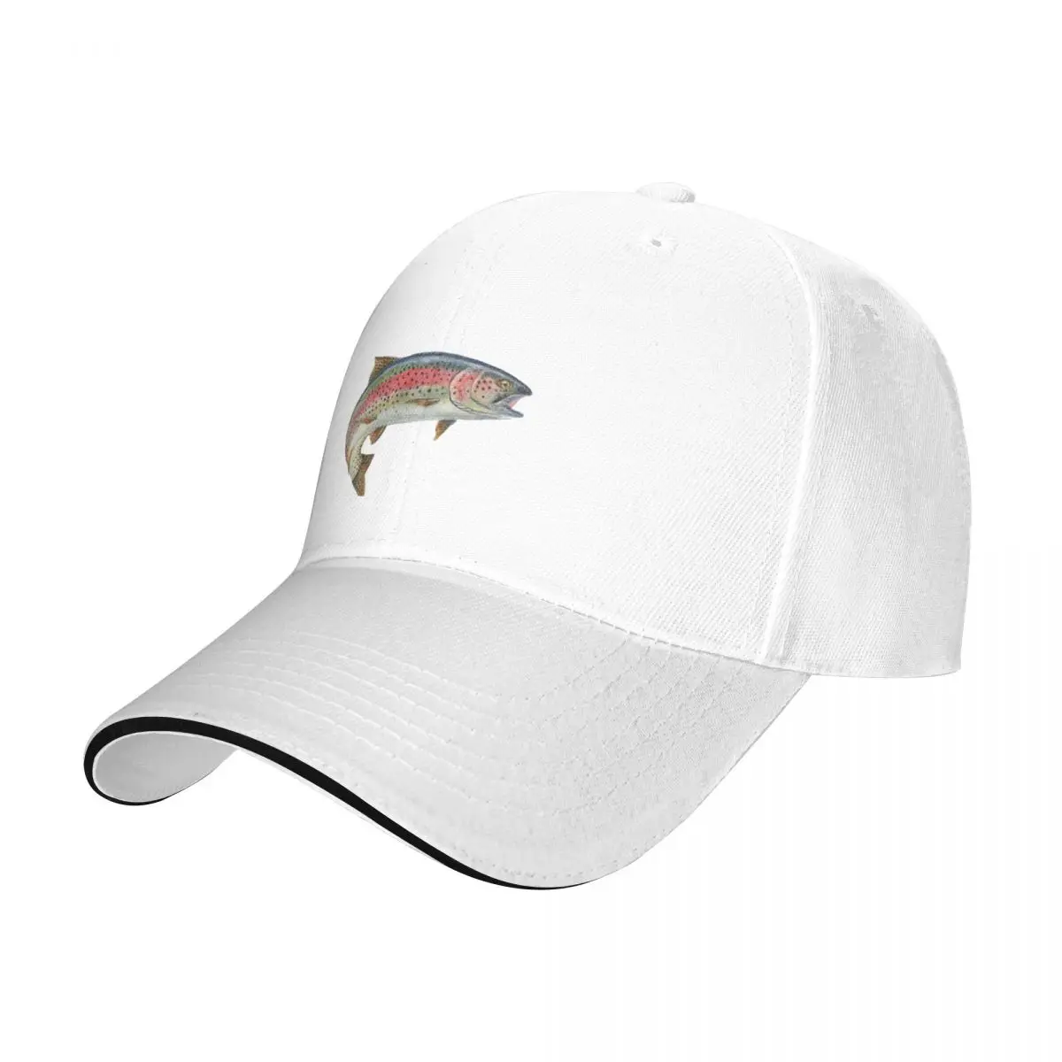 Rainbow Trout Baseball Cap Rugby Golf Hat Man Anime Hat Luxury Woman Men's