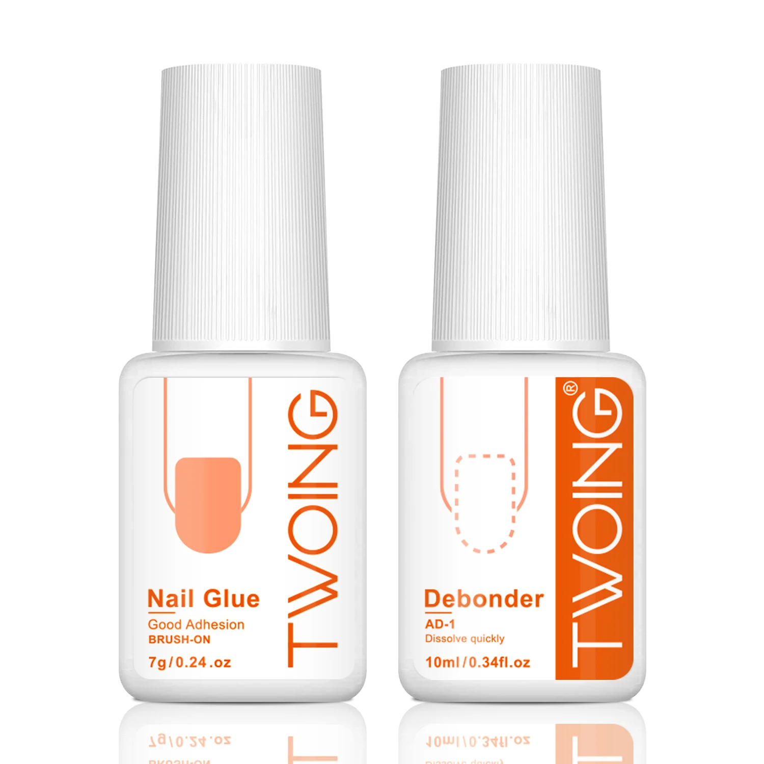 7g supersterke nagellijm voor valse nageltips, acrylnagels, druk op nagels, nepnagels kunstdecoratie blijvende hechting