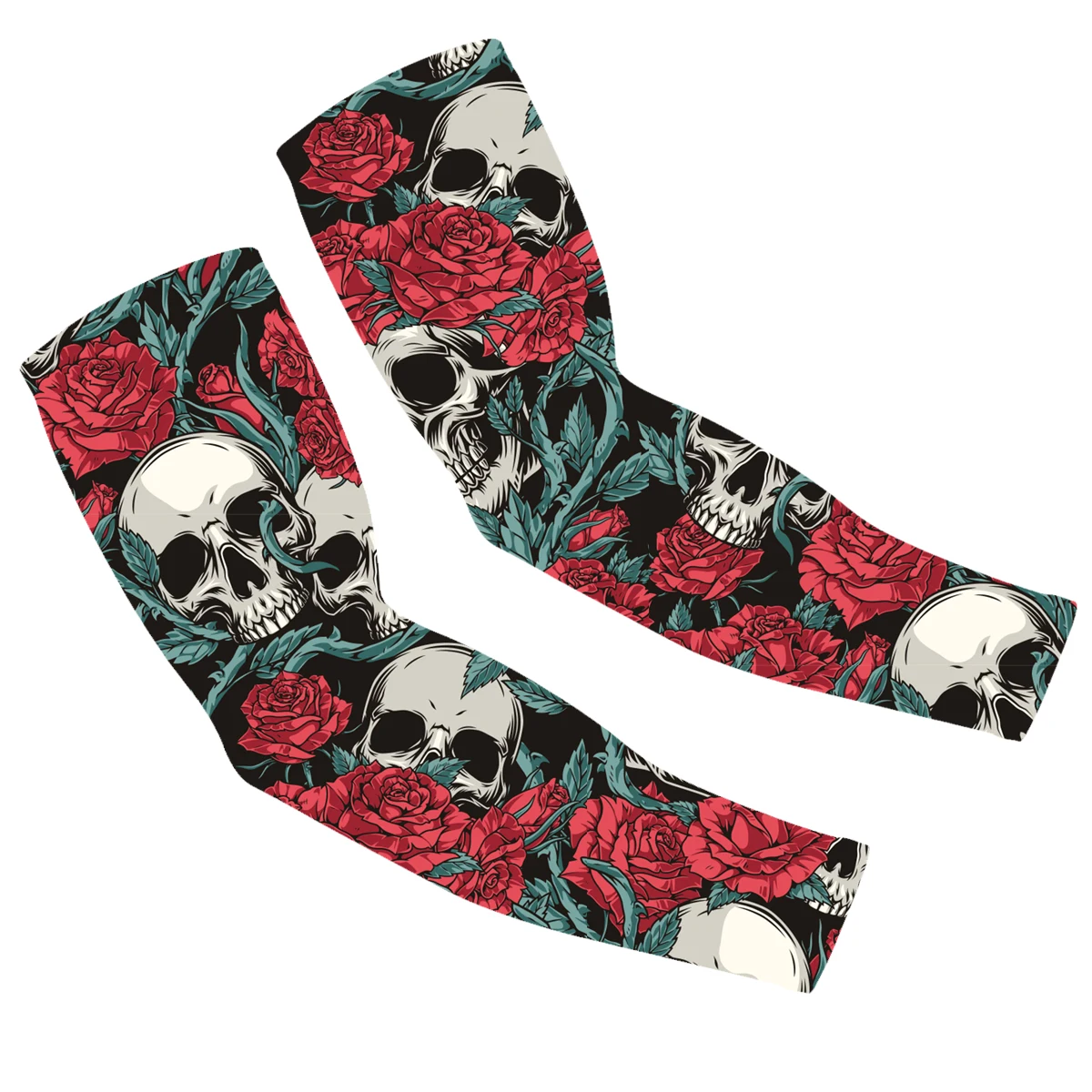 زوجان من أكمام الذراع الرياضية للأطفال - أكمام تبريد للحماية من الأشعة فوق البنفسجية لكرة السلة والبيسبول، متوفرة بشعار مخصص #4