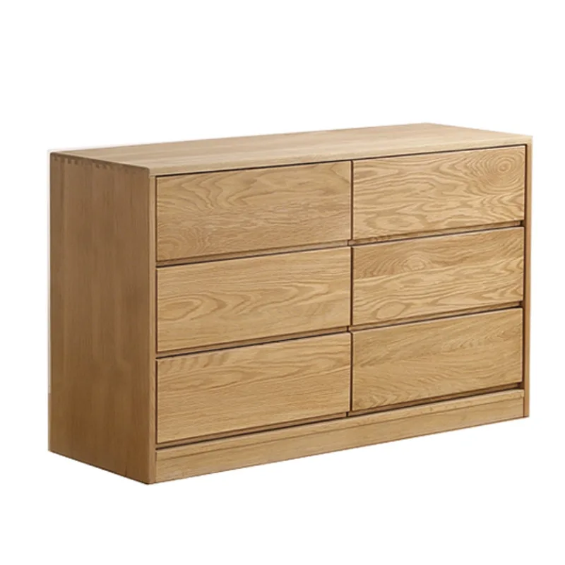 CX solid wood chest cabinet, locker, living room storage against the wall, household drawer cabinet