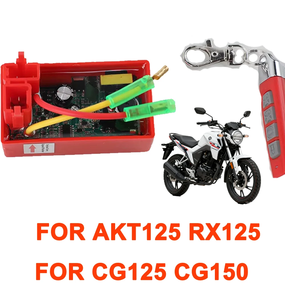 Para AKT125 RX125 CG125 CG150 SBR150 CGL 125 nueva motocicleta antirrobo encendido de carreras 6 pines CDI con función de Flash de señal de giro