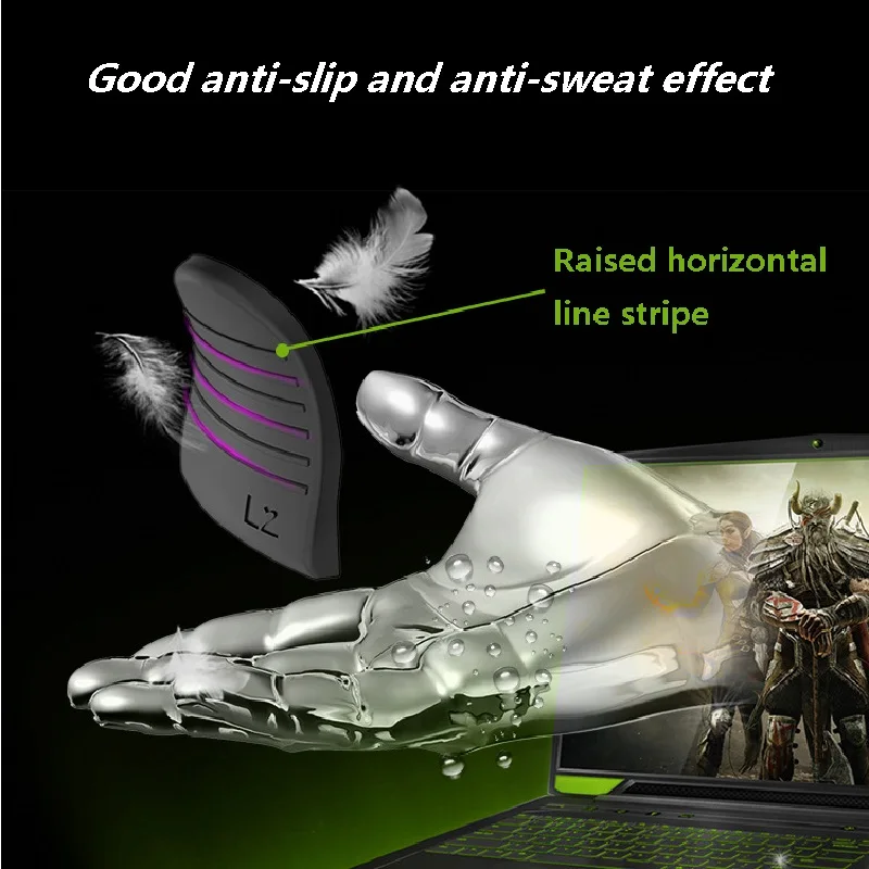 جديد لوحدة تحكم PS5 2.0 مفاتيح تمديد عصا التحكم L2 R2 تمديد مفاتيح ل P5 غمبد الزناد مفاتيح تمديد عدم الانزلاق