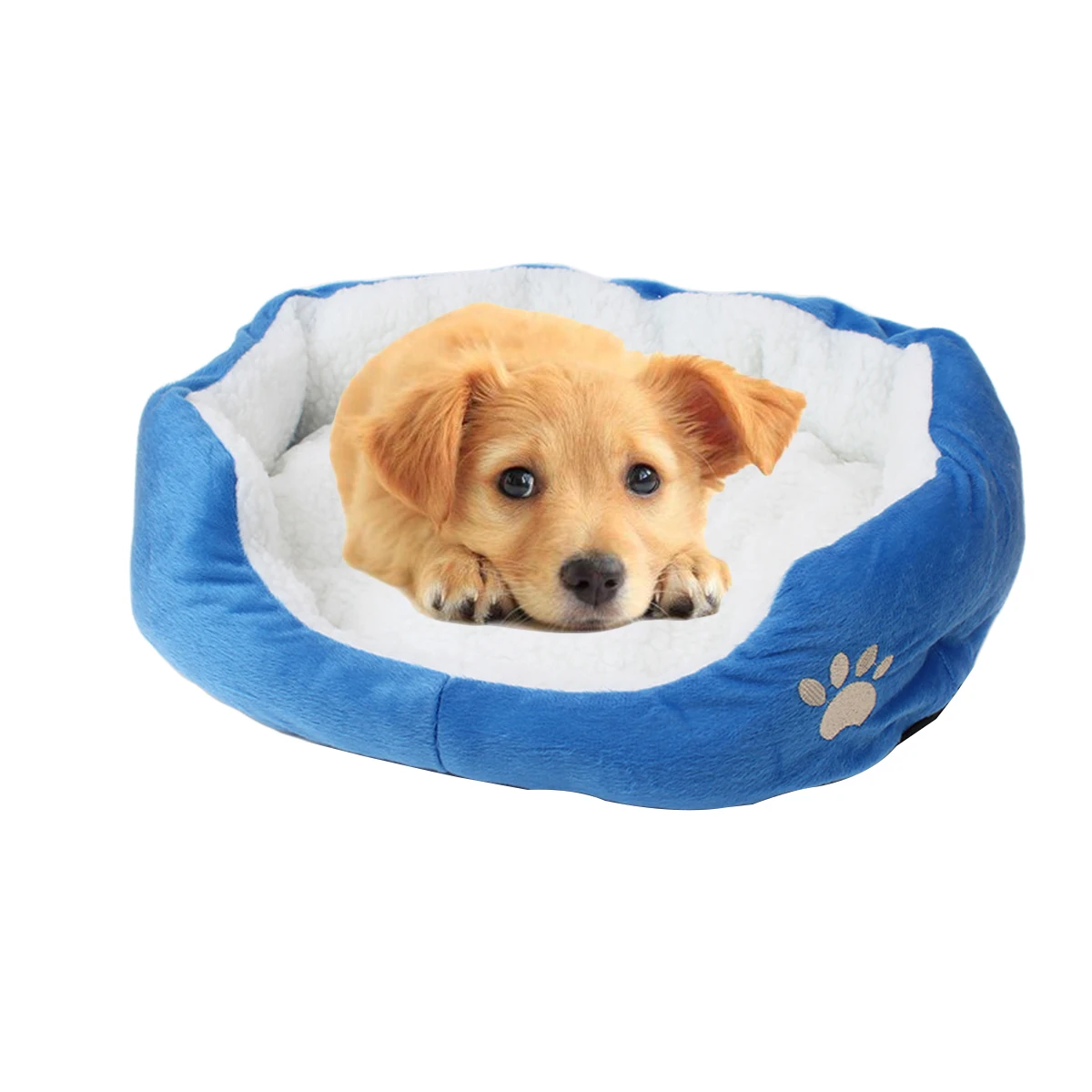 

50 *40CM Pet Kennel Lamb Cashmere House Warm Soft Bed for Small Animals