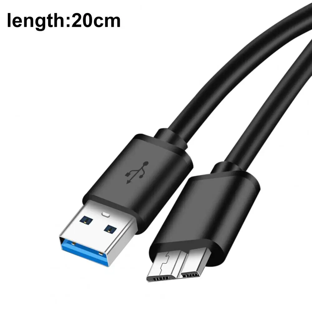 USB 3.0 Type A to USB3.0 Micro B Male Adapter Cable Data Sync Cable Cord Connector External Hard Drive Disk HDD Hard Drive Cable