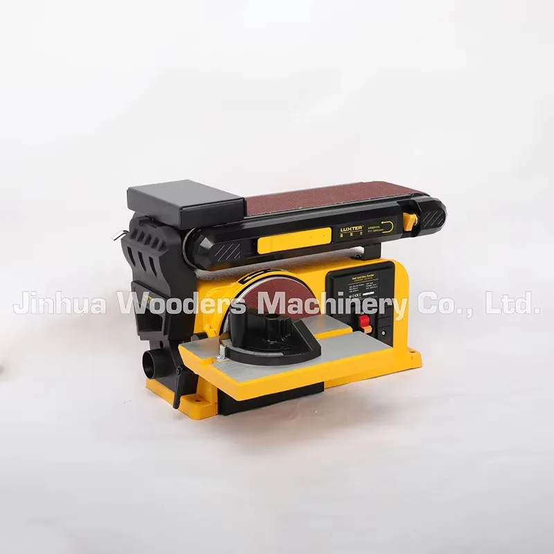 Mesin Amplas Sabuk 650W 100x914mm dengan Disc Sander 150mm, Mesin Amplas Sabuk dan Disc Bench
