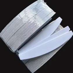 3 Pcs Plastic Base with 150 Pcs Removalble Pads Durable Nail File  Replacement Sandpaper Pads