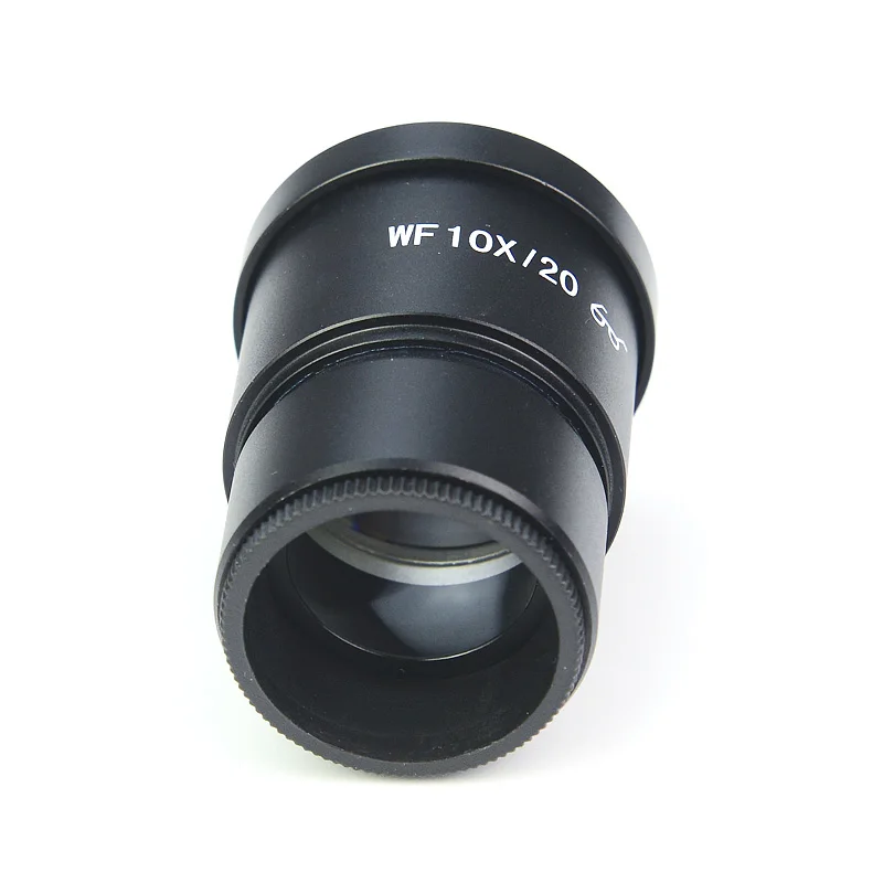 2 PCS Wide Field Eyepiece WF10X 20mm Microscope Wide Angle Eyepiece 30mm Mounting Interface Eyepiece for Stereo Microscope