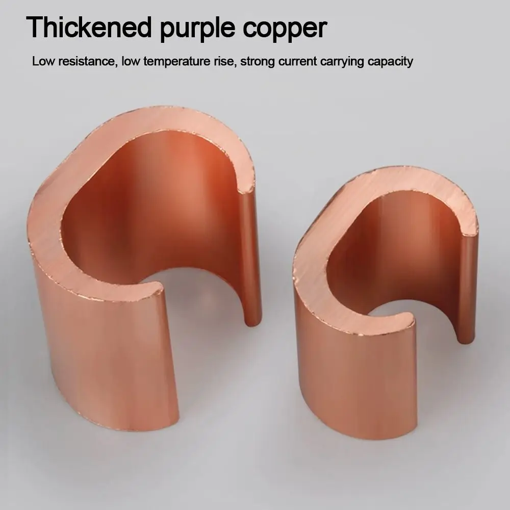 Aluminum Cable Clamp C Type Copper Wire Clip Copper Copper C-shaped Clamp Wire Connector Wire