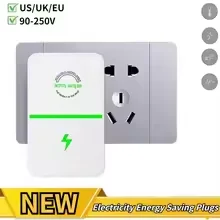 2/4Pcs Electricity Energy Saving Device Home Power Saver for Reducing Monthly Power Consumption