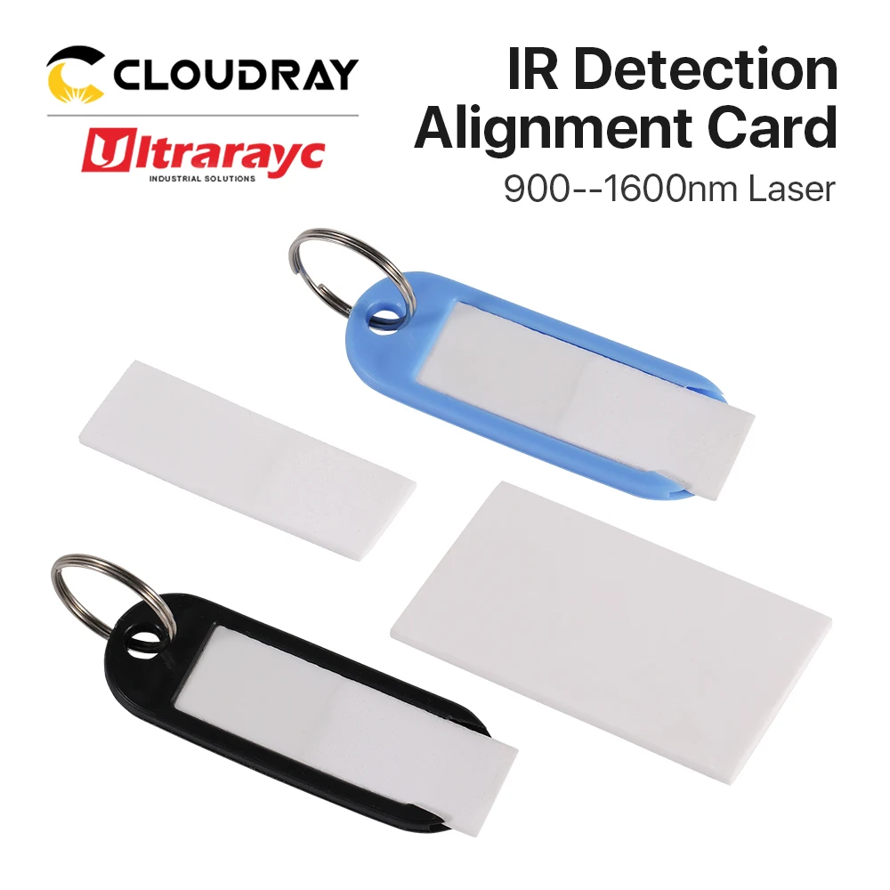 Ultrarayc IR Detection Alignment Card Infrared Dimmer Visualizer Calibrator Ceramic Plate For 900-1600nm Fiber Laser LED Diode