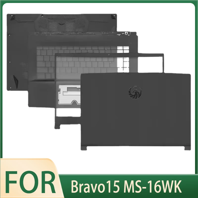 

For Bravo15 MS-16WK NEW Laptops Frame Case LCD Back Cover/Front Frame/Hinges Cover/Palmrest Top /Bottom Shell Cover