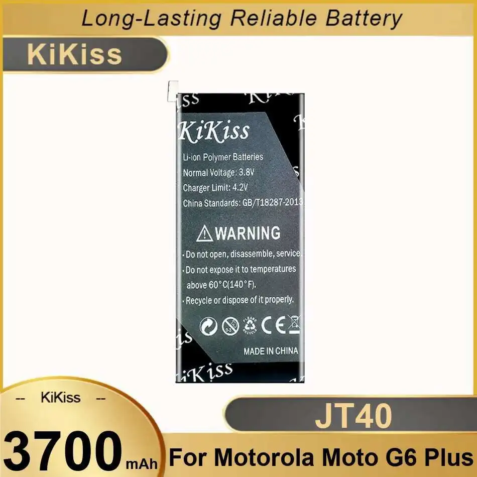 

Стабильный аккумулятор мобильного телефона для Motorola Moto G6 Plus XT1926-6 XT1926-7 3700 мАч JT40