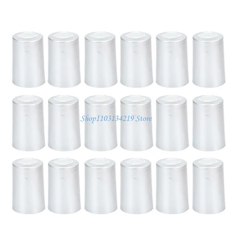 N5KC 100 Pieces PVC Shrink Wraps for Wine Heat Seal Process Ensuring Freshness and Attractive Appearance
