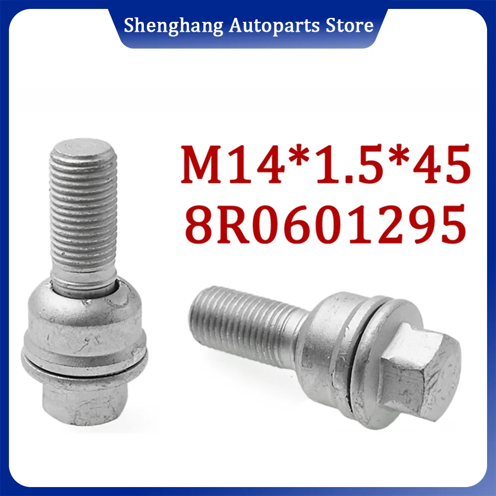 

M14*1.5 8R0601295 Wheel Lug Bolt For Audi A8 Q3 Quattro Q5 Q7 Q8 S8 SQ5 e-Tron 2009-24 VW ID.Buzz Touareg 2017-2024 8R0 601 295