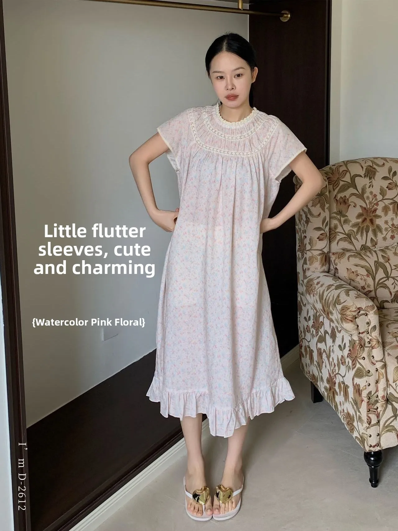 dstudio-summer-floral-print-doll-collar-sleep-dress-women's-loose-midi-home-clothes-silk-like-comfortable-breathable-nightgown