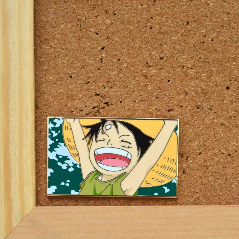 ワンピースブローチルフィエースサーブファッションピン漫画アニメ派生周辺アクセサリーバッグ装飾誕生日パーティーギフト