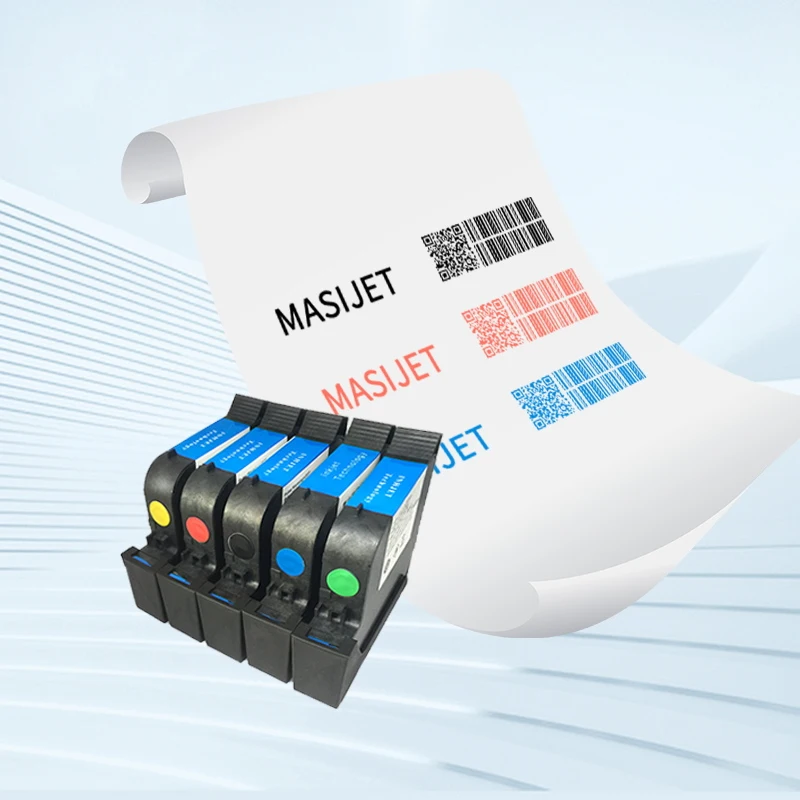 طابعة نافثة للحبر محمولة جديدة مع شاشة سعوية، تاريخ إنتاج صغير، ملصق باركود رمز الاستجابة السريعة، رقم الدفعة، زجاجة التعبئة والتغليف