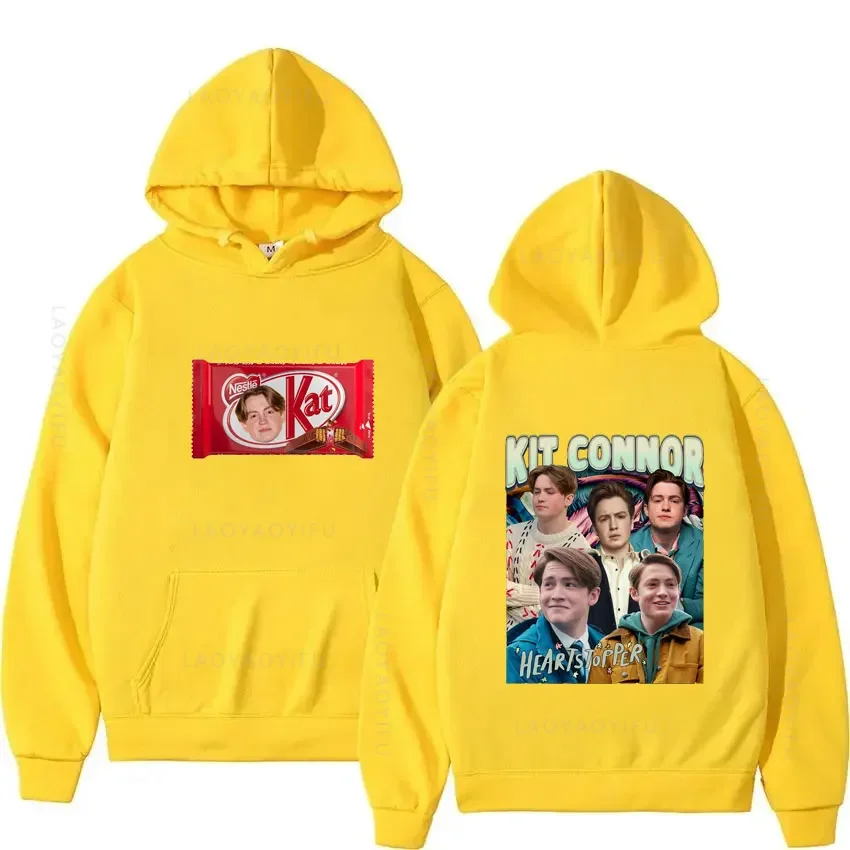 Kit Connor Hoodie uniseks lucu cinta kasual Kat pullover kaus estetika pria Harajuku lucu grafis Charlie Nick Hoodie