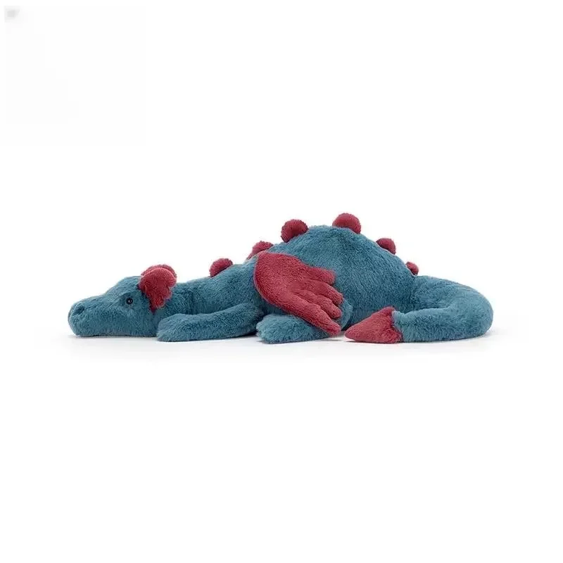 

UK Jellycat Dexter Blue Dragon Plush Toy Stuffed Animal Doll New Year Birthday Gift