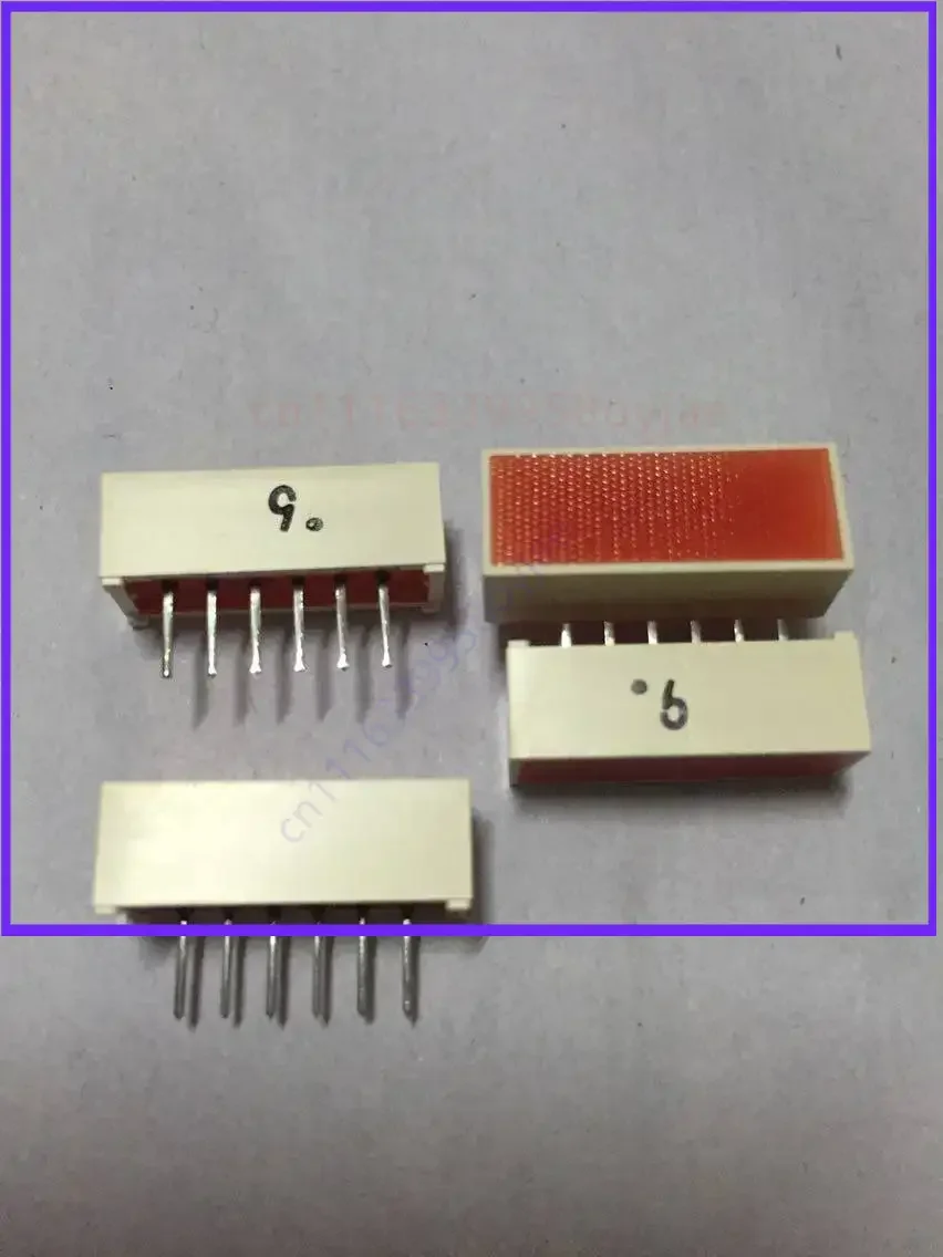 20pcs for sharp led flat light emitting block 8x20mm red 6-pin lt9010d brand new