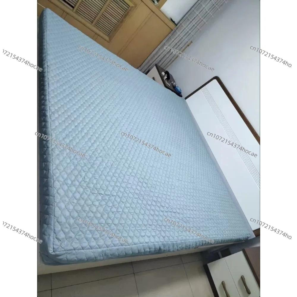 6 Sides Zippered Mattress Protector Waterproof Anti Slip Thick Quilted Bed Cover Custom Size Bedroom Bedding Accessory
