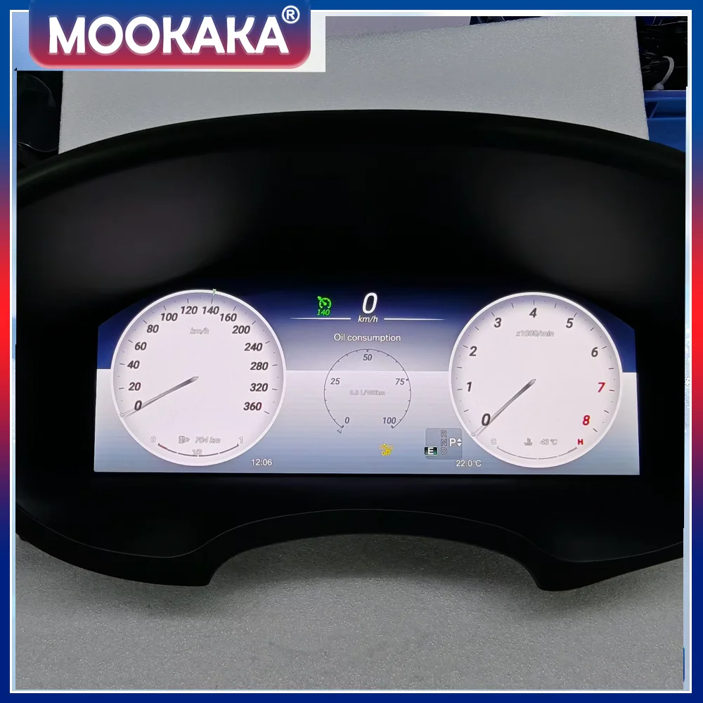 LCD Instrument Dashboard Digital Cluster For Mercedes Benz CLS 2012-2017 Car Speedometer Virtual Cockpit Meter Screen KMH MPH
