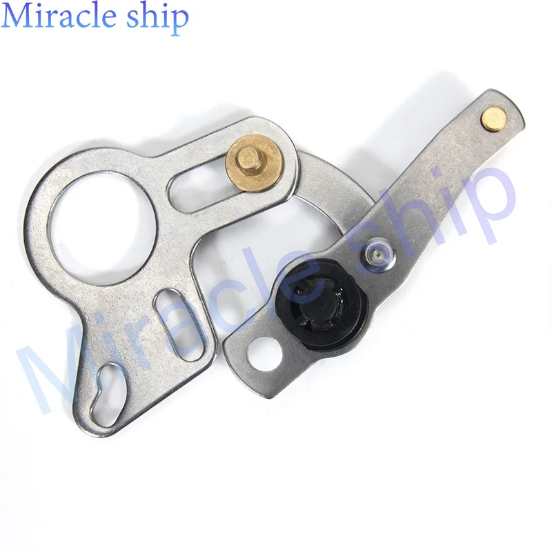 

703-48261-01 Рычаг дроссельной заслонки лодочного двигателя для подвесного блока управления Yamaha 703, можно открыть 703-48261-01; Оттянуть и открыть