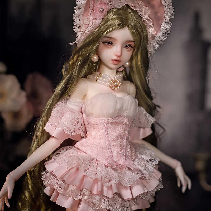 Joybjd Moni Bjd Doll 1/4 Full Set With Garnet Body Fairy European Classical Style Princess For Female Ball Jointed Doll Bjd Doll