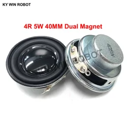 2 stks/partij Hoge Kwaliteit Luidspreker Hoorn 5W 4R Diameter 4CM 40mm Versterker Rubberen Pakking Luidspreker Trompet dikte 18MM