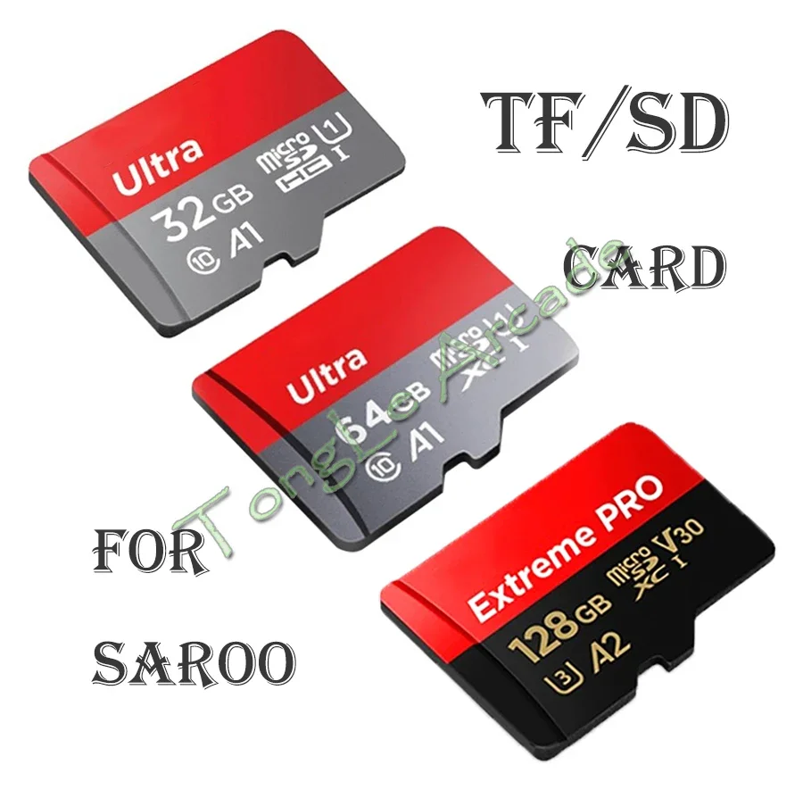 1PCs Mini Memory Card High Speed Micro TF SD Cards with Firmware and Games 32/64/128GB for SS SAROO Reader Sega Saturn HDloader