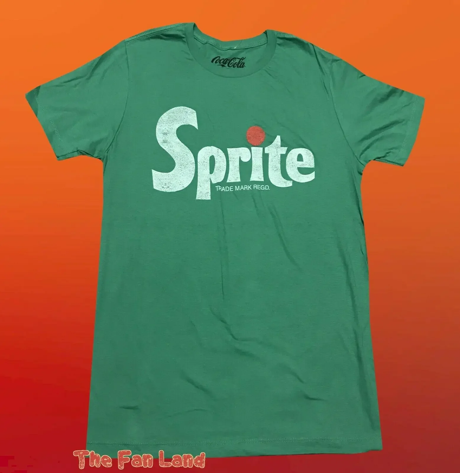 New Sprite Soda 1980s Logo Lemon Lime Cartoon Vintage Mens T Shirt