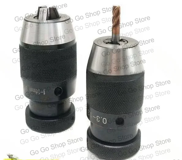 1-13-B16 / 1-16-B18 Taper Self-Locking Chuck, Heavy-Duty for Milling Machine & Drill Press