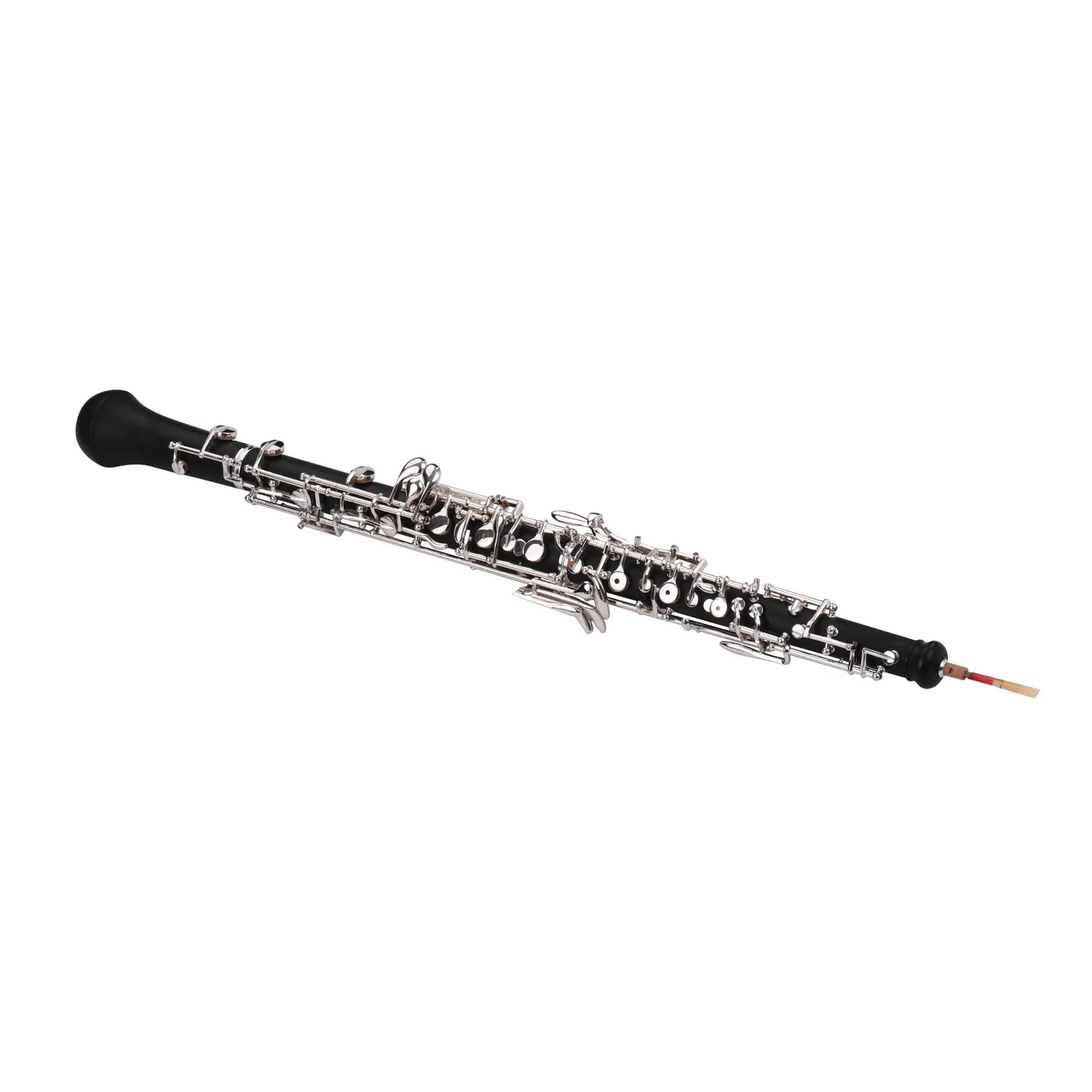 Professional Oboe C Key Semi-automatic Style Silver-plated Keys Woodwind Instrument Mini Screwdriver