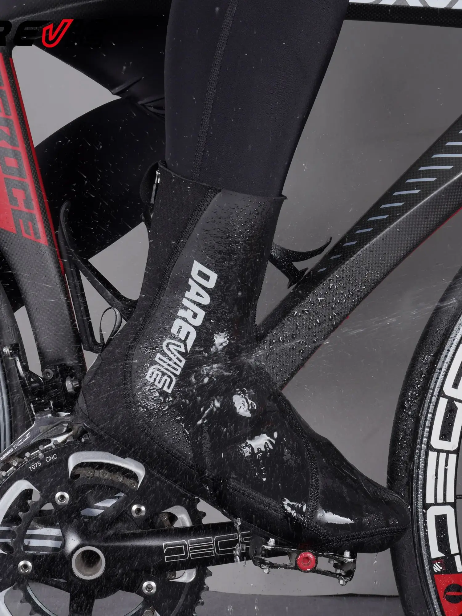 AliExpress DAREVIE Cycling Overshoes Winter Waterproof Anti Slip Cycling Shoes Covers MTB Road Outdoor Windproof Winter Cycling Leggings