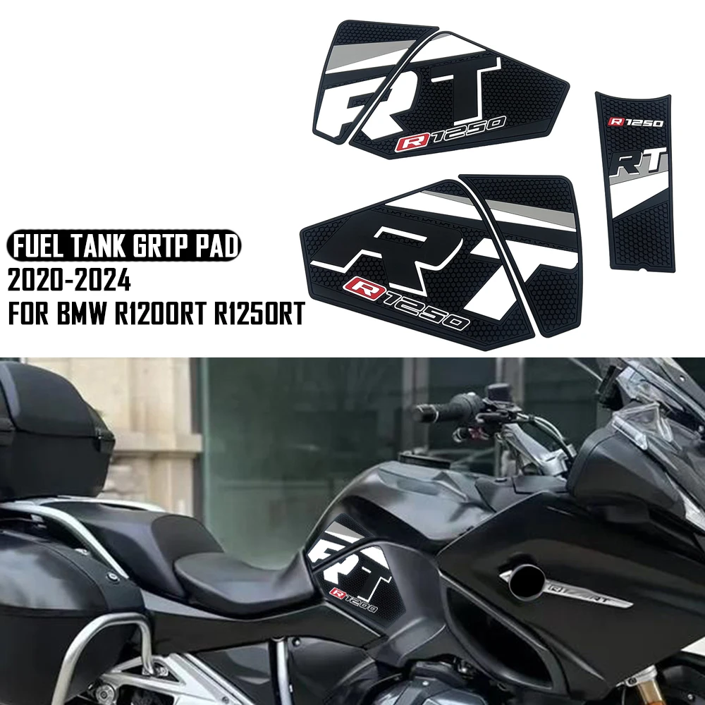 

Для BMW R1250RT/R1200RT высококачественные нескользящие резиновые защитные наклейки на топливный бак против царапин декоративные наклейки для мотоциклов 2020-2024
