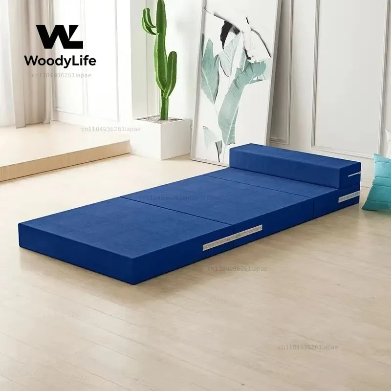 Foldable Floor Mattress, Portable Nap Mat, Travel Couch Mat, Memory Sponge Mat, Portable Sleeping Mat for Lunch Break and Travel
